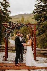 Skyliner Lodge Central Oregon Wedding Ceremony Snow Summer Victoria Carlson Photography Wedding Venues Oregon Oregon Wedding Oregon Photography