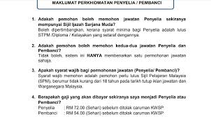 Jumlah caruman untuk bulan di atas hendaklah dibayar kepada kwsp/agen kutipan kwsp sebelum/pada 15hb setiap bulan. Jawatan Kosong 2020 Penyelia Pembanci Sambilan Cara Mohon Kerja Psh Sayidahnapisahdotcom