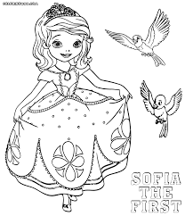 See also these coloring pages below Coloring Pages Of Sofia The First Coloring And Drawing