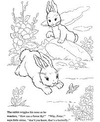 Advanced coloring jack rabbit page. Free Printable Rabbit Coloring Pages For Kids