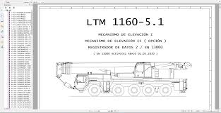 liebherr mobile crane ltm 1160 workshop manual auto repair