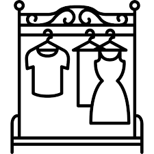Vector 2 traditional chinese clothing. Clothes Rack Vector Svg Icon 2 Svg Repo