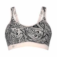 The firm stretch fabric and carefully seamed cups provide the bust with strong support and the back panels allow moisture to evaporate away from the skin. Extreme Control Sports Bra By Anita Limited Edition Diane S Lingerie