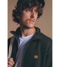 Felpa con zip Essential Organic Trendsplant