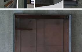 楽天市場 洗面台 鏡 大きい 洗面 鏡 アイアン 洗面所 鏡 壁掛け おしゃれ 姿見鏡 鉄枠の鏡 約520 約420mm 壁 に 付け られる 鏡 全身鏡 アンティーク ウォールミラー アイアンフレーム 美容室 トイレ 玄関 新築 インダストリアル 黒 ブラック 黒皮 日本製 木