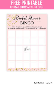 Blush And Confetti Printable Bridal Shower Bingo Bridal Shower Bingo Printable Bridal Shower Bingo Bridal Shower Games