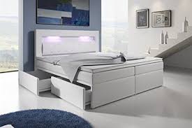 Attraktive angebote, reduzierte preise für 160x200 weiße boxspringbetten. Weiss Bettkasten Passende Boxspringbetten Online Kaufen Bei Mobel Garten Boxspringbett Mobelideen Einzimmerwohnung Einrichten