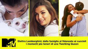 'mi fa sentire una principessa'. Elettra Lamborghini Famiglia Fidanzato Cuccioli I Momenti Piu Teneri Di Una Twerking Queen Youtube