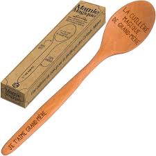 Cucchiaio da cucina in legno con incisioni ti amo nonna e cucchiaio magico  della nonna, idea regalo unica e personalizzata per nonna, accessorio da ...