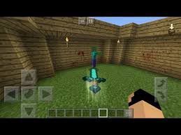 How to use a sword to block on hypixel minecraft! Mcpe 1 2 How To Get Realistic Throwable Sword Command Block Creation Youtube