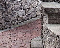 Most residential landscaping projects include the installation of various hardscape features and amenities. Versa Lok Mosaic Louisville Kentucky Ky