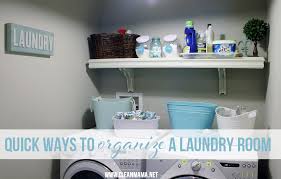 In this video i give you a tour of how i organize my small laundry room closet and show you everything i do to stay organized while getting laundry done! Quick Ways To Organize A Laundry Room Clean Mama