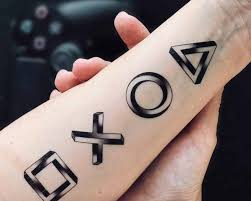 When autocomplete results are available use up and down arrows to review and enter to select. Playstation Symbols Temporary Tattoo Above The Skin Temporary Tattoos