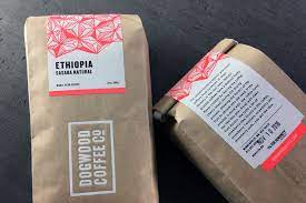 Dogwood Coffee Packaging Studio On Fire In 2021 Coffee Packaging Coffee Label Coffee