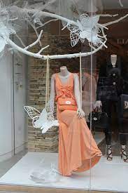 mulberry boutique window displays fashion window display spring window display
