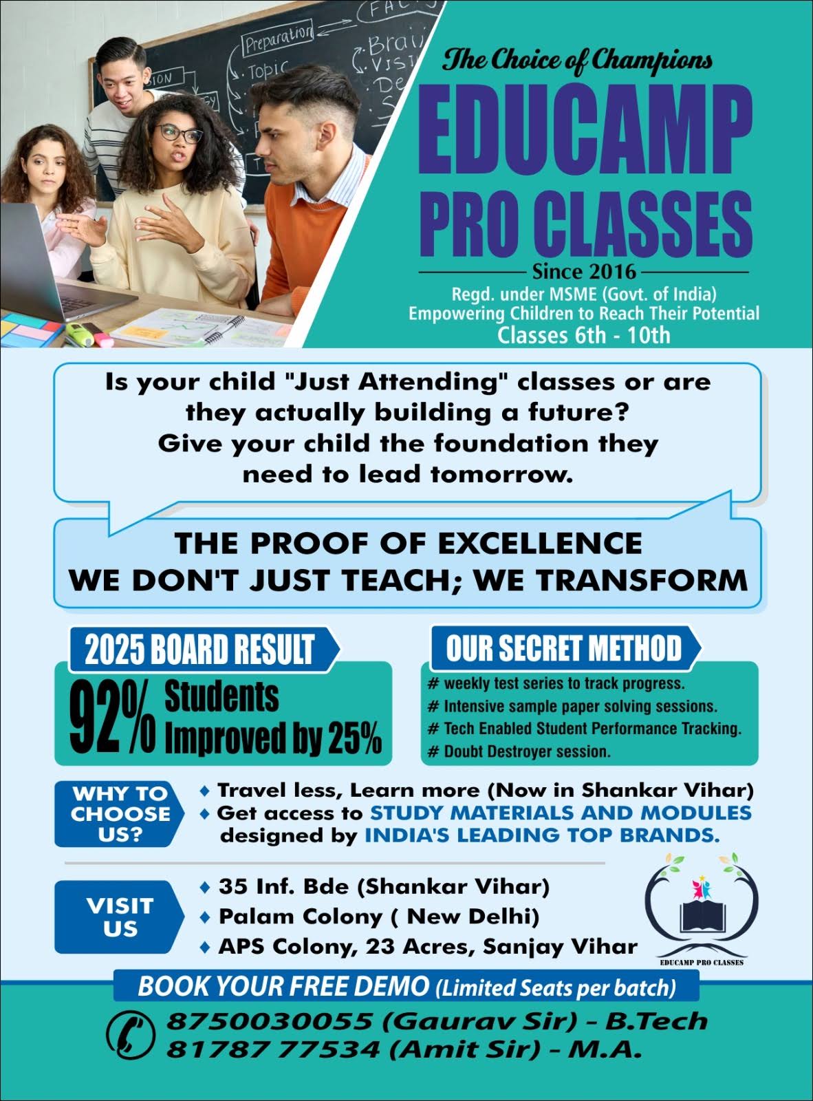 Offline And Online Classes product image