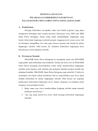 Contoh proposal gotong royong kebersihan lingkungan. Proposal Kegiatan Kebersihan Sekolah