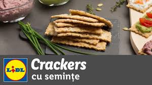 Cu unt lei 9.99* 250 g îngheţată de. Crackers Cu Seminte Reteta Bucataria Lidl Youtube