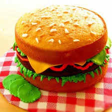Cakes Decorating Hamburger Cake Tutorial Burger Cake Cheeseburger Cake Hamburger Cake