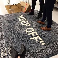 Off White X Ikea Keep Off Rug Ikea And Off White Ikea Rug Hypebeast Room