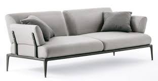 Terrasse beistelltisch ikea sofa draußen all ab. 3 Sitzer Sofa Aus Aluminium Mit Kissen Fur Garten Idfdesign