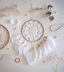 Dream Catcher Wall Hanging Boho Home Decor Crochet Dreamcatcher Tribal Baby Shower Dreamcatcher Wall Hanging Dream Catcher Boho Tribal Baby Shower