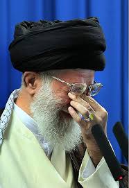 نتیجه تصویری برای خامنه ای گریه