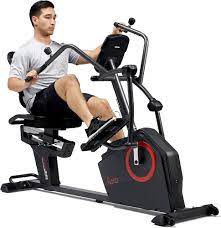 Amazon.com : Sunny Health & Fitness Electromagnetic Recumbent Cross Trainer  Exercise Elliptical Bike wArm Exercisers, Easy Access Seat & Exclusive  SunnyFit® App Enhanced Bluetooth Connectivity - SF-RBE4886SMART : Sports &  Outdoors