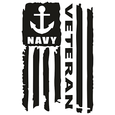 Download Navy Veteran Flag Svg Distressed Veteran Flag Svg Svg Dxf Eps Pdf Png Cricut Silhouette Cutting File Vector Clipart