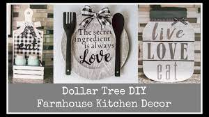 Some of the greatest diy dollar store farmhouse decor ideas involve using just a little greenery to present your house a cozy feel. Dollar Tree Diy Farmhouse Kitchen Decor Home Decor Diy Youtube
