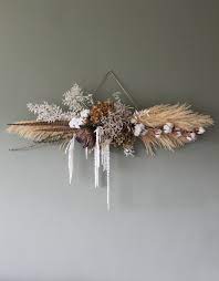 Enhance the style of your walls with great offers on beautiful fine art from costco.com. Dried Wall Hanging In 2020 Dried Floral Wreaths Hanging Flower Wall Dried Flower Wreaths