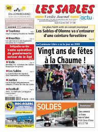 U express chateau d'olonne 84, rue du dr schweitzer 85100 chateau d'olonne. Le Journal Des Sables N 1360 Du 23 Janvier 2020 A Telecharger Sur Ipad