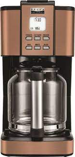 Farberware single serve coffee maker. Bella Pro Series 14 Cup Coffee Maker Copper Walmart Com Walmart Com