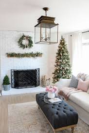 Modern Farmhouse Style Living Room Holiday Tour Farmhouse Style Living Room Decor Modern Farmhouse Living Room Decor Farmhouse Fireplace Decor