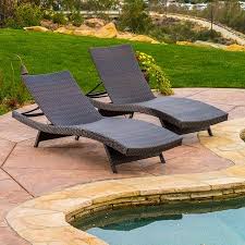 Wicker Multi Brown Outdoor Adjustable Lounges Set Of 2 Walmart Com In 2020 Lounge Chair Outdoor Outdoor Wicker Lounge Chairs Outdoor Wicker Chaise Lounge
