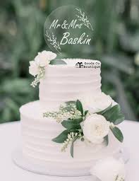 The size of your wedding cake is a direct reflection of your guest list. Custom Mr And Mrs Acrylic Cake Topper Clear Acrylic Wedding Etsy In 2020 Simple Wedding Cake Acrylic Cake Topper Wedding Cake Toppers