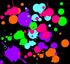 Black 90s Theme Party Decorations Great 90s Color Scheme Guest Can Wear Neon Colors Set Up Black Lights Painters Caps And Another Party F 90s Theme Party Streamer Party Decorations 90s Party