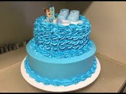 Como Decorar Pastel De Baby Shower Para Nino Facil Youtube Pasteles De Baby Shower Pastel De Bebe Pasteles De Baby Shower Nina