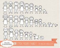 Buy 2 Get 1 Free Mega Bundle Stick Figure Family Clipart Stick Figure Family Stick Figures Stick Figure Drawing