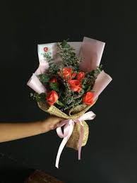 Maybe you would like to learn more about one of these? Simple Flower Rose Bouquet Delivery Furniture Home Living Gardening Plants Seeds On Carousell
