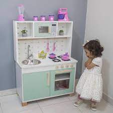 Compre e receba em casa. Cozinha Infantil Mdf Verde Com Pia Fogao E Forno Microondas Eita Casa Perfeita Cozinha Infantil De Brinquedo Magazine Luiza