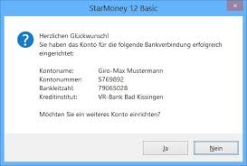 Kontoeinrichtung Per Hbci Pin Tan Bei Einer Vr Bank Fiducia System In Starmoney Basic Und Starmoney Deluxe Starmoney Hilfe Center