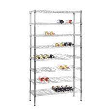 Compare prices on popular products in kitchen storage. Chrome Wine Rack 8 Shelves Stores And Displays Up To 72 Wine Bottles Buy Wine Rack Wine Bottle Stopper Display Rack Wine Stopper Display Rack Product On Alibaba Com
