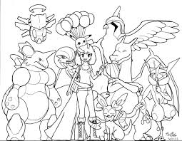 Coloriage pokemon bulbizarre salameche carapuce 1iere generation. Dessins Gratuits A Colorier Coloriage Pokemon Ex A Imprimer