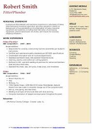 Typical resume samples for fitters emphasize duties like positioning and securing parts, using equipment to cut workpiece, melting materials, removing rough parts, igniting torches, and maintaining machinery. Fitter Resume Samples Qwikresume