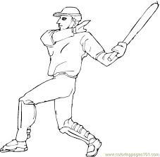 Baseball is one of the sports of a small ball game consisting of two opposing groups, with each group of 9 players. Baseball Player Coloring Pages 7 Com Coloring Page For Kids Free Baseball Printable Coloring Pages Online For Kids Coloringpages101 Com Coloring Pages For Kids