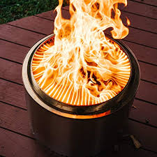 Technology's to thank for that. Solo Stove Bonfire Fire Pit Large 19 5 Inch Stainless Steel Outdoor Smokeless Firepit Portable Backyard Natural Wood