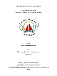 Pt c membeli 5.000 lembar common stock pt s pada tanggal 2 januari dengan harga 20 per lembar. Latihan Soal Metode Ekuitas Dan Metode Biaya Putri Novyadinda Biasama 118210950