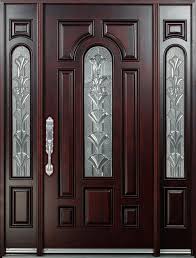Exterior doors are an important security investment. 12x36x80 Exterior Front Entry Door With Sidelights Pre Finished Huntington Right Hand In Swing Prehung Door Mahogany Wood Glass Entry Doors Bonsaipaisajismo Building Supplies