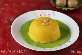 In this recipe we will see how to make kesari in tamil. Milk Rava Kesari Recipe How To Make Milk Kesari Recipe
